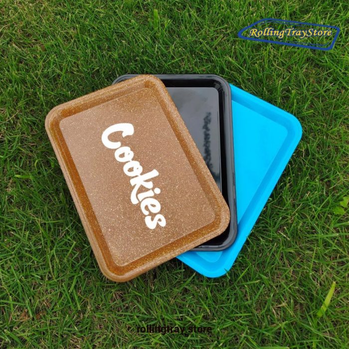 Cookies Tobacco Rolling Tray - 7Inch