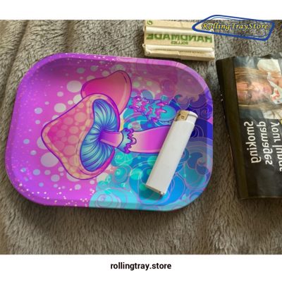 Pickle Rick Purple Rolling Tray- Medium – 4 The Culture Smoke Shop