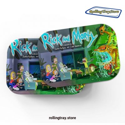 Ss5 Rick And Morty Rolling Tray Lid Magnetic Cover
